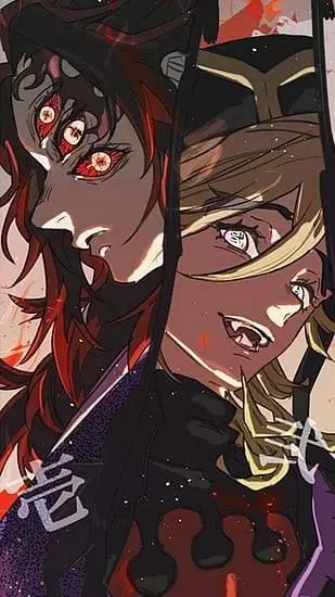 ai character: uppermoons..🥳 background