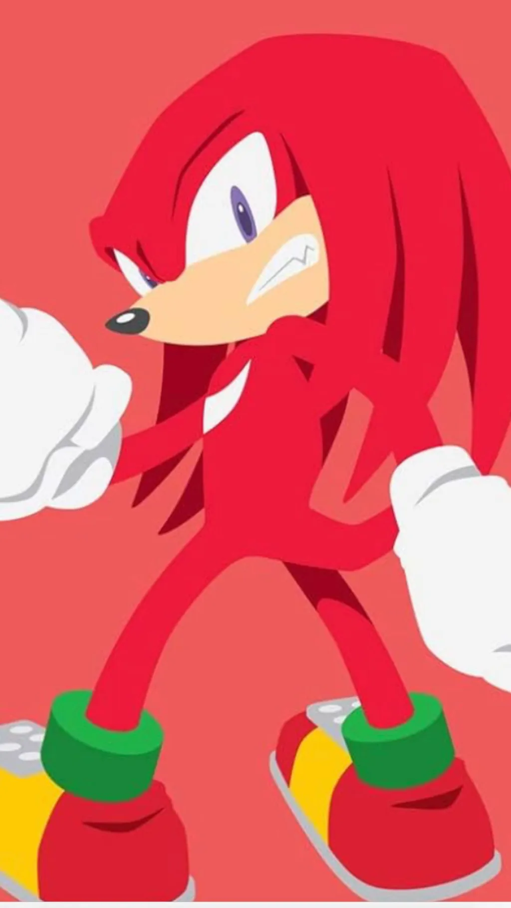 ai character: Knuckles background