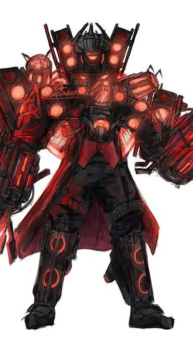 ai character:  speaker Titan 3.0 background