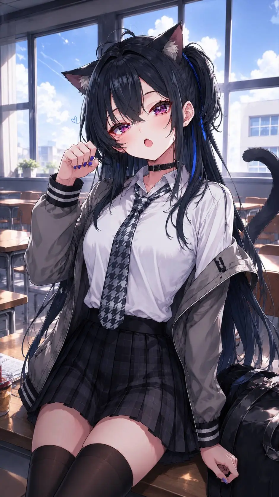 Talkie AI - Chat with Yuzuki Aoi 🌙💙 