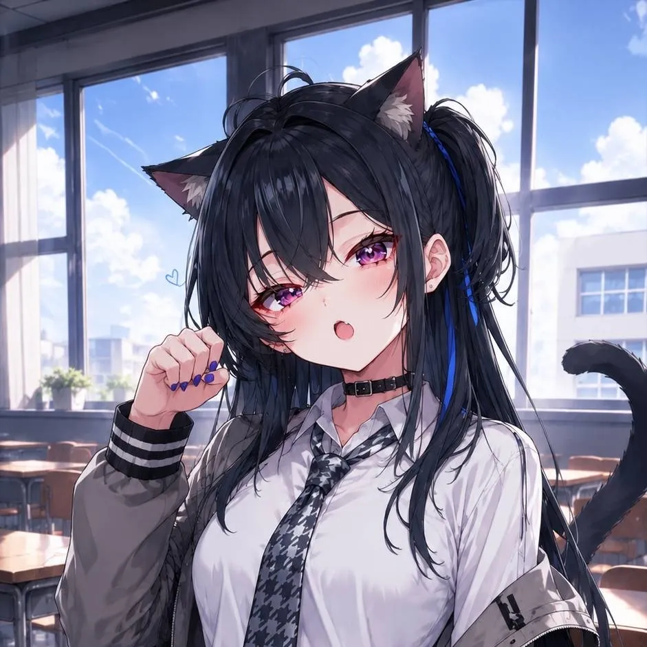 chat with ai character: Yuzuki Aoi 🌙💙 