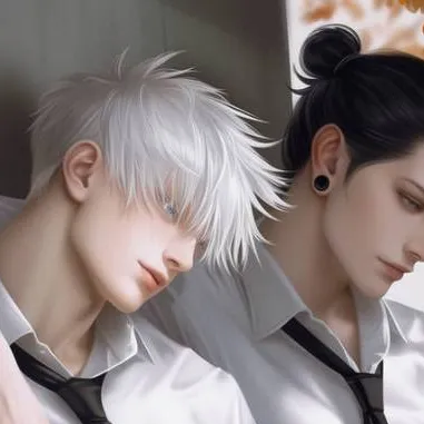 chat with ai character: Satoru and Geto