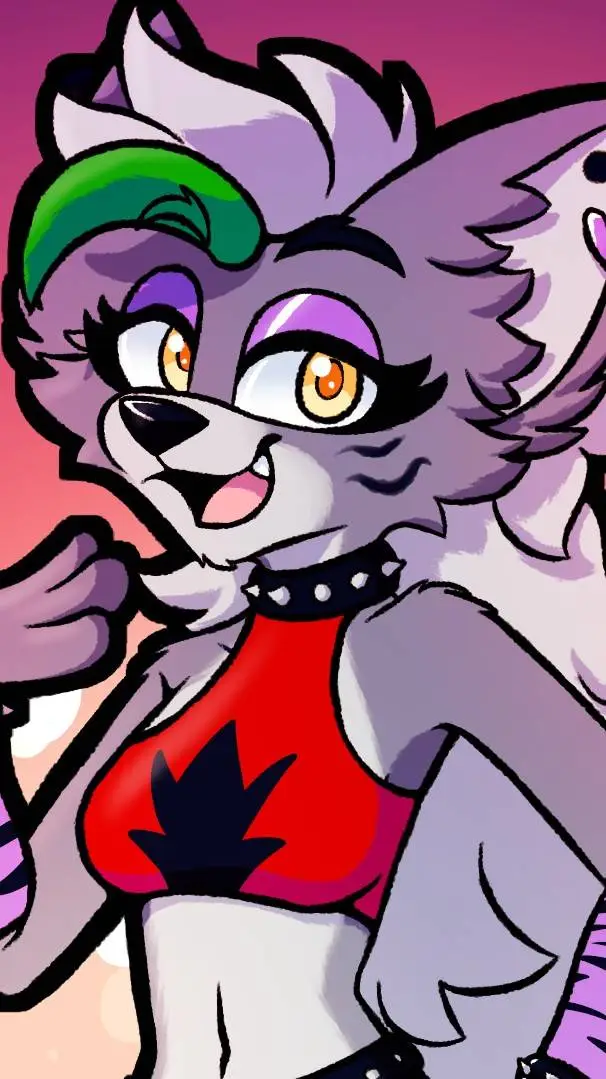 ai character: Roxanne wolf background