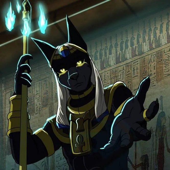 chat with ai character: Anubis