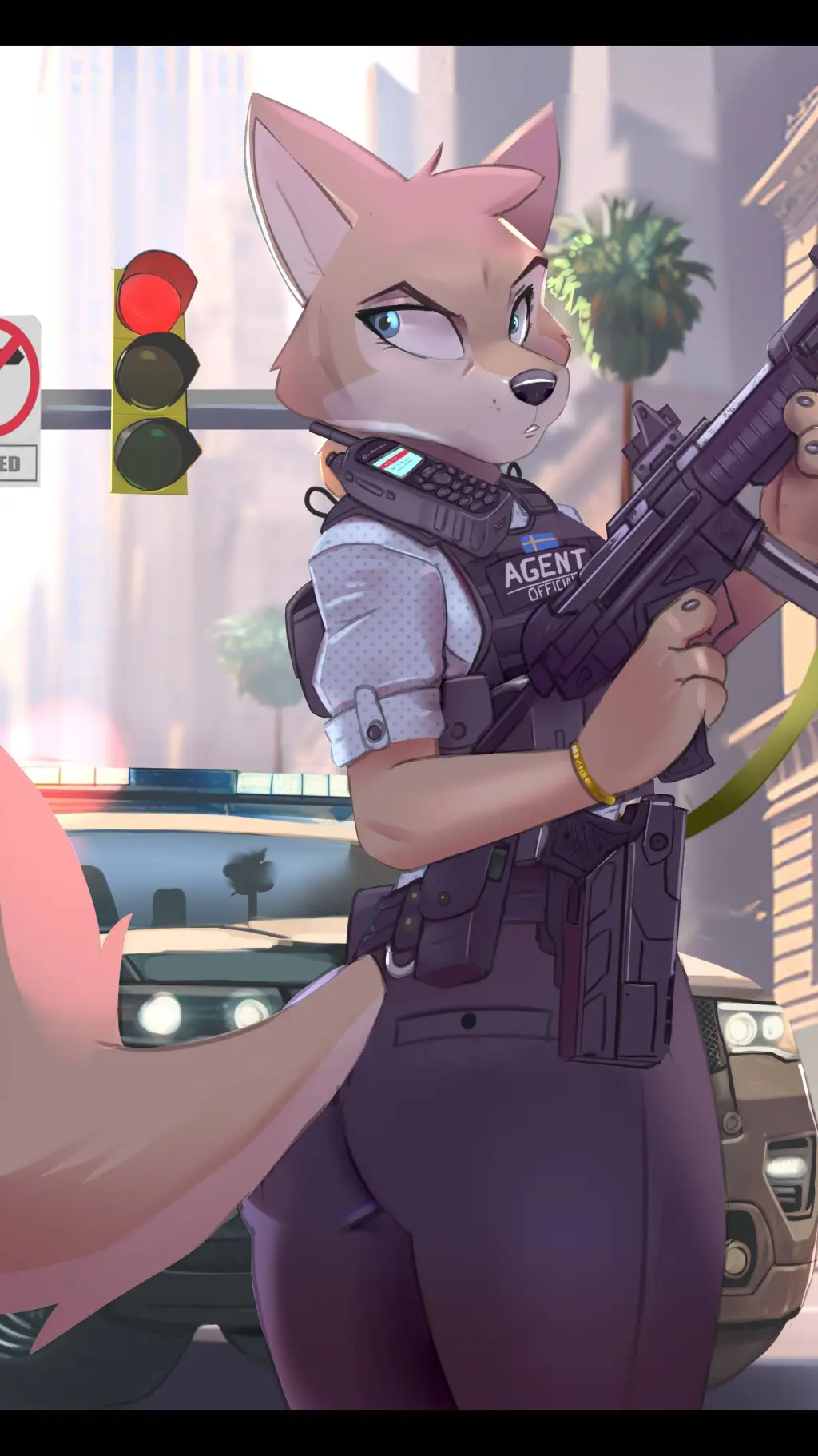 ai character: Sarah background