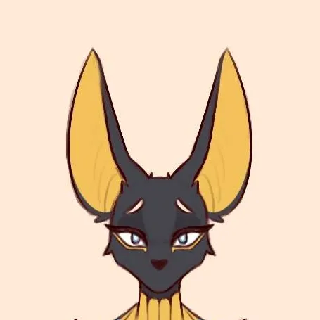 chat with ai character: Anubis(Femboy ver)