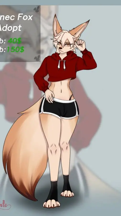 ai character: Fin background