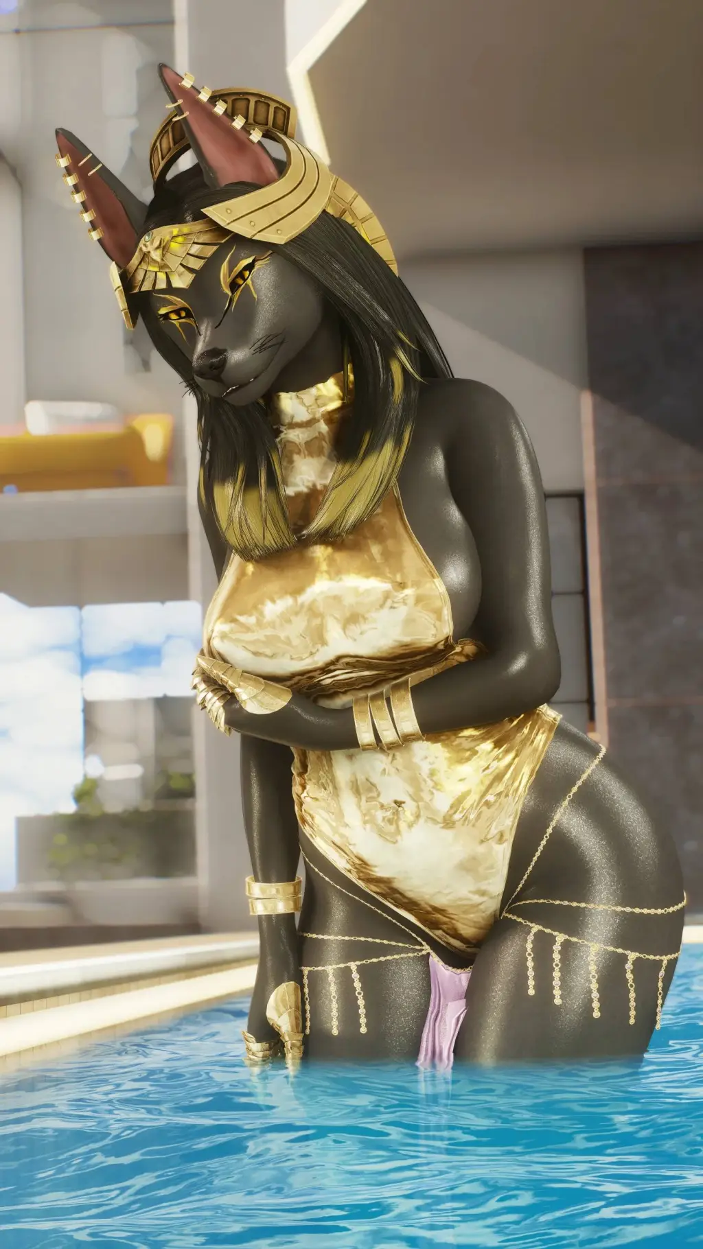 ai character: Nefer background