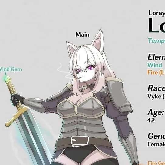 chat with ai character: Lora