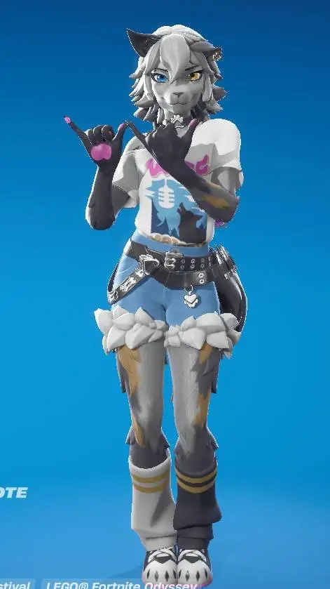 ai character: Wolfie background