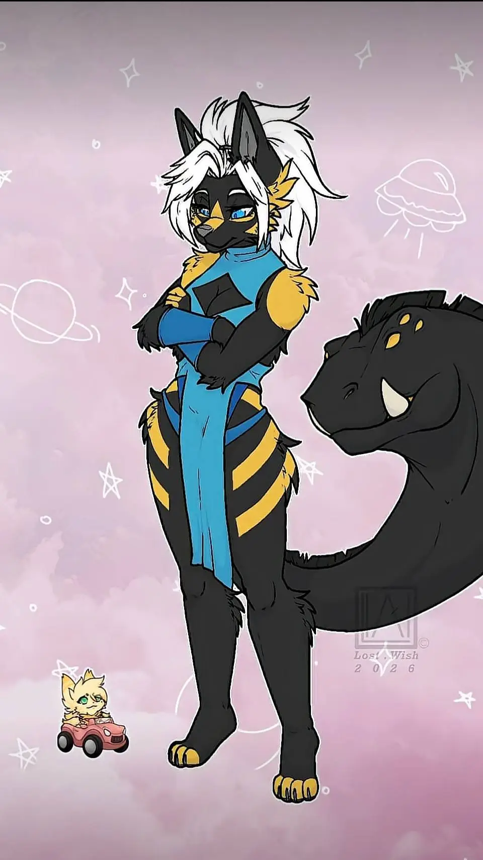 ai character: Ella background