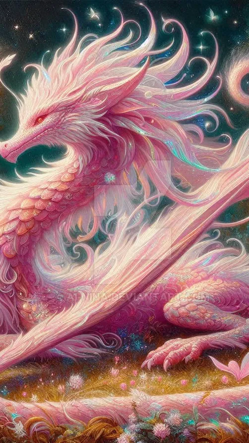 ai character: Dragon background