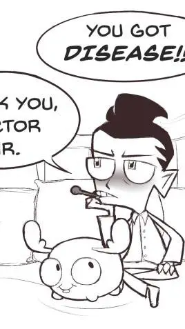 ai character: Human Zim  background