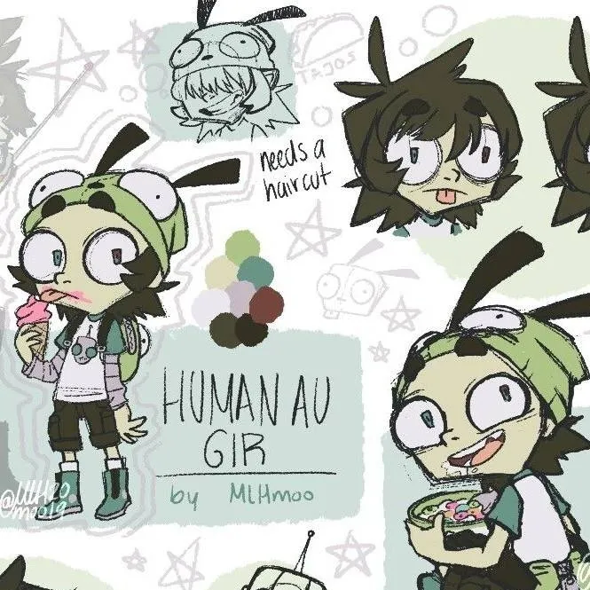 chat with ai character: Human GIR (Sick)