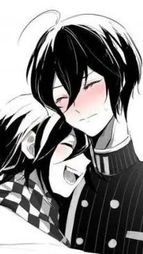 ai character: Pregnant Kokichi background
