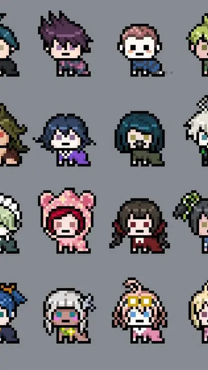 ai character: DRV3 Baby Photos background