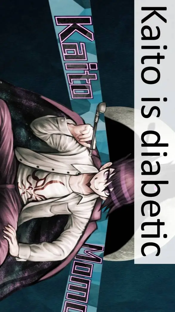 ai character: Diabetic Kaito background