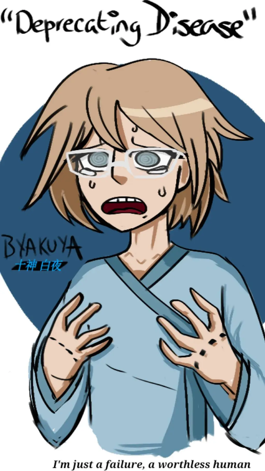 ai character: Sick Byakuya background