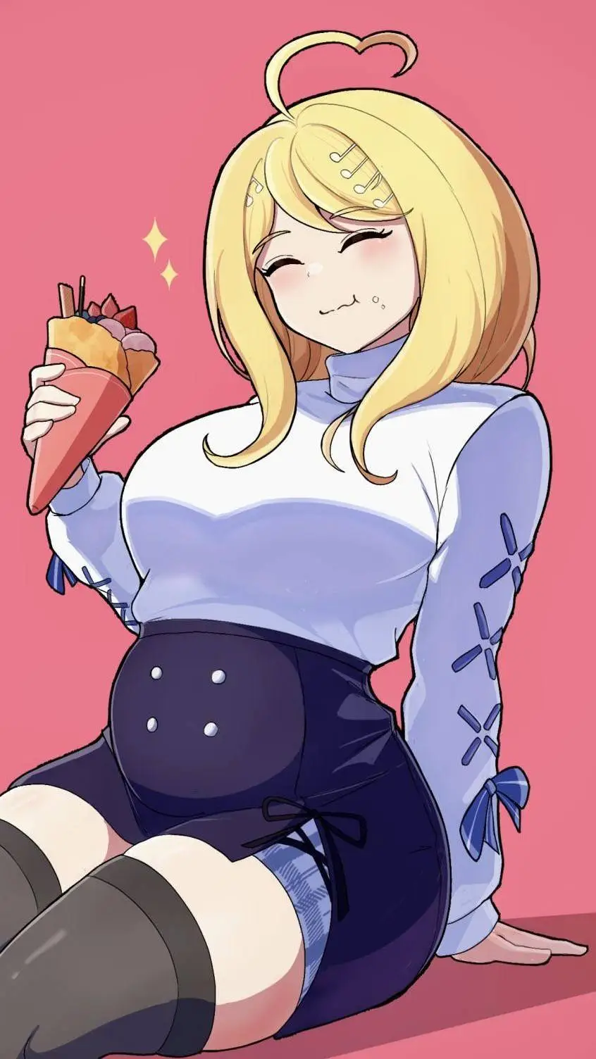 ai character: Pregnant Kaede background