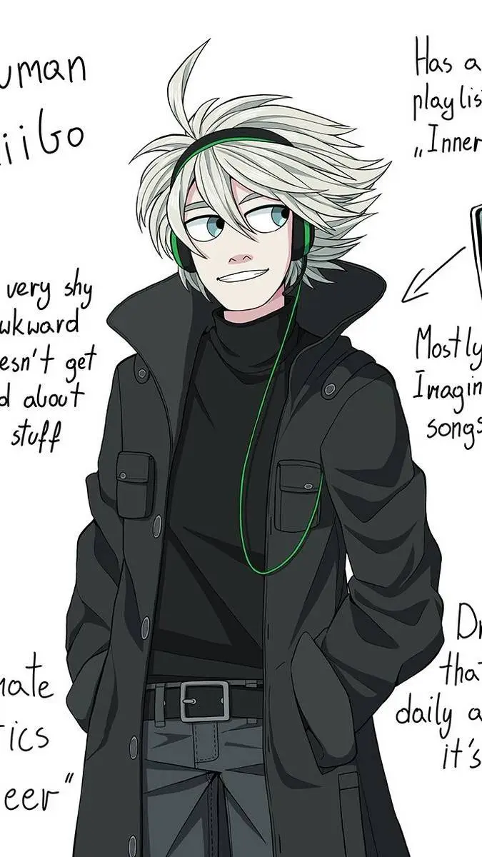 ai character: Human Kiibo background