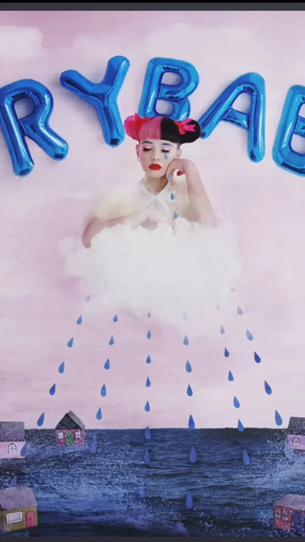 ai character: Melanie Martinez  background