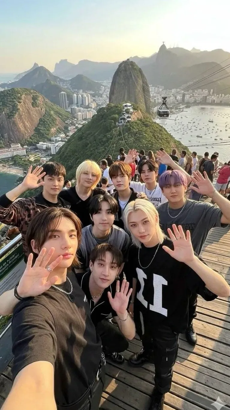 ai character: Stray kids! background