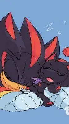 ai character: shadow(chao) background